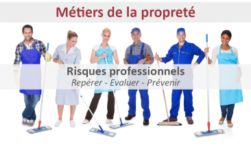Visioconférence sur les risques professionnels des métiers de la propreté